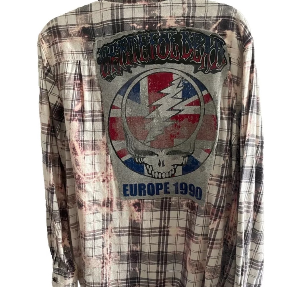 Love Peace Cowboys Angels. Boutique Woman's Grateful Dead Shirt Top